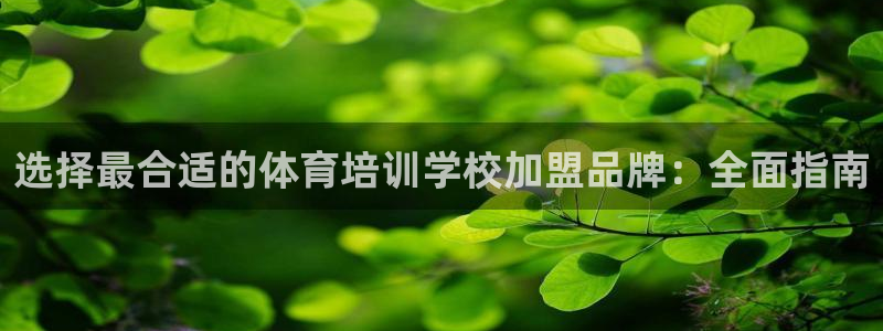 焦点娱乐如何注册账号和密码：选择最合适的体育培训学校