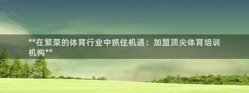 焦点娱乐游戏怎么玩视频：**在繁荣的体育行业中抓住机