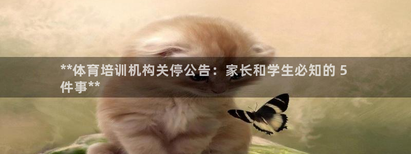 焦点娱乐平台总代理开户：**体育培训机构关停公告：家